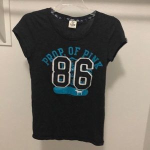 PINK Dark Gray T-Shirt